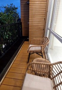 نمونه کار تراس سبز