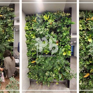دیوار سبز فضای اداری
